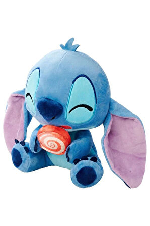 Tatlılıkta Son Nokta: Lisanslı Disney 25cm. Lolipoplu Stitch Peluş!