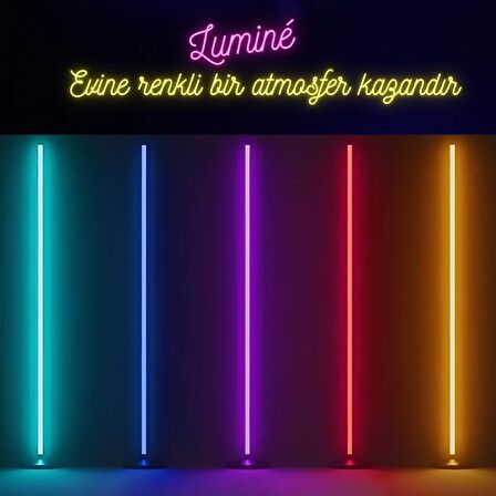 Lumine Light RGB kumandalı lambader 