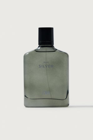 ZARA MAN SILVER EAU DE TOILETTE 100 ML (3.4 FL. OZ) PARFÜM