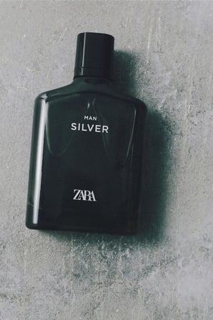 ZARA MAN SILVER EAU DE TOILETTE 100 ML (3.4 FL. OZ) PARFÜM