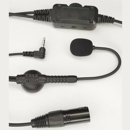 Raar MS-02 Only Microphone For Aviation Headset "Airbus"