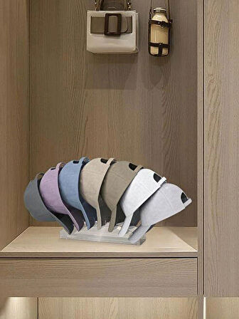 Oval Şapka Organizer (Şeffaf)