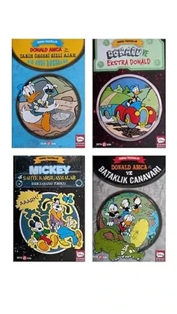 Disney Harika Maceralar Çizgi Hikayeler 4 Kitap