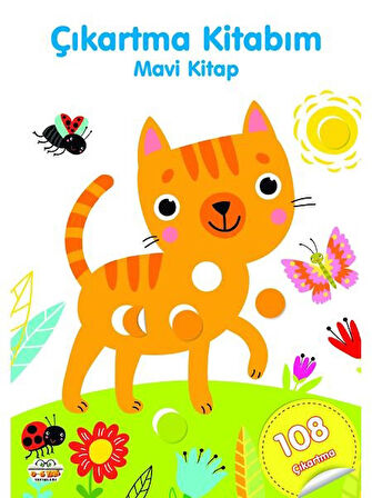 2 Yaş ve Üzeri Çıkartma Kitabım Seti (4 Kitap)- 108 Çıkartmalı