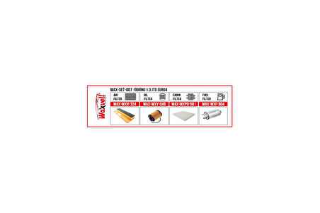FİORİNO 1.3 JTD Euro4  FİLTRE BAKIM SETİ