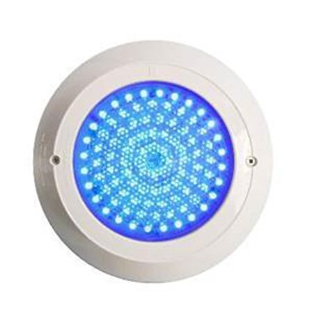 Sıva Üstü Slim Flat Midi Havuz Lambası Mavi 12W/12V (16Cm Çap 20Cm Yükseklik)