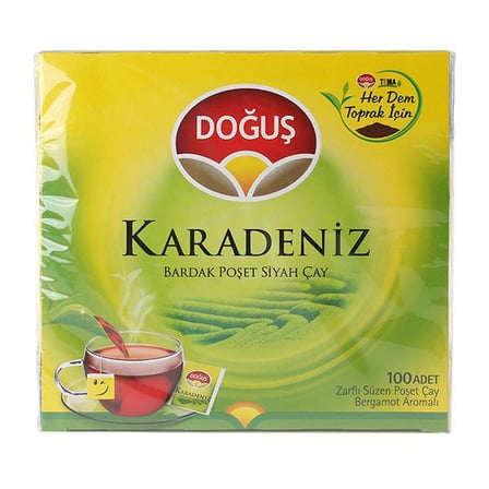 Karadeniz Süzen Poşet 100X2 Gram Bergamot Çay