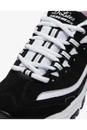 Skechers D'LİTES-BİGGEST FAN Kadın Siyah Sneakers - 11930 BKW