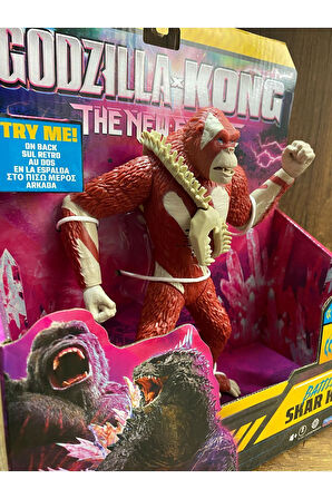 Godzilla Kong Kristal Aksiyon Figürü Skar King FİGÜR OYUNCAK KING KONG SKAR KİNG FİGÜRÜ