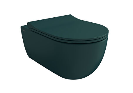 Bocchi V Tondo Asma Klozet Mat Petrol Mavisi Kapak Dahil 1416-071-0128