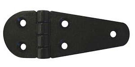 Menteşe plastik. 100x40 mm Siyah