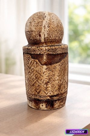 Zeynel Bey Türbesi Heykeli 26 cm - Hasankeyf Hediyelik Dekoratif Biblo