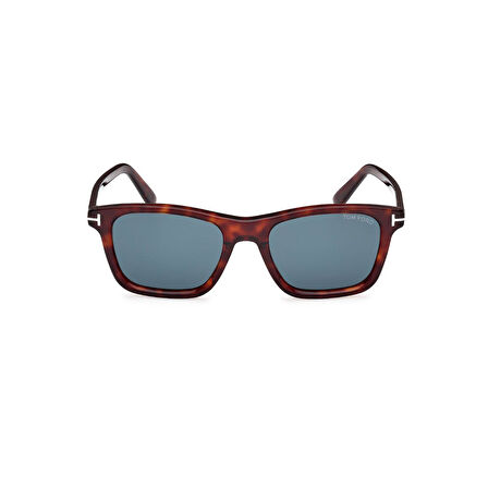 Tom Ford TF 1179 54V 54 Erkek Kare Kırçıllı Kahverengi Kemik Güneş Gözlüğü