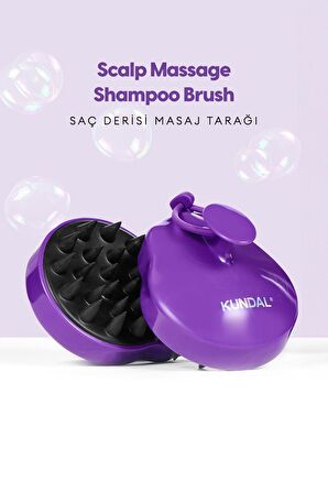 Saç Derisi Masaj Tarağı KUNDAL Shampoo Brush