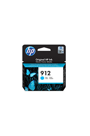 Hp 912 Cyan Mavi Kartuş 3yl77a