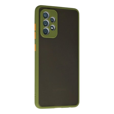 Samsung Galaxy A72 Kılıf Montreal Silikon Kapak - Yeşil