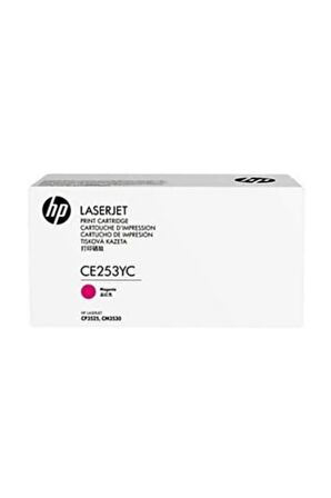 Hp Yüksek Kapasite CE253YC Kontratlı Kırmızı Toner 504A