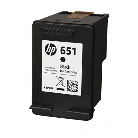 Hp C2P10AE (651) Siyah Eski Tarihli  Orjinal Kartuş