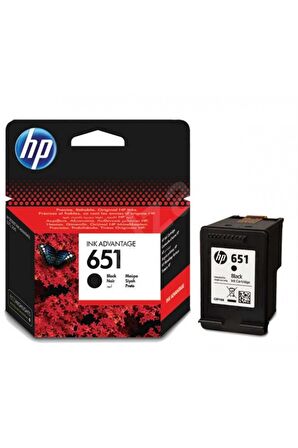 HP 651 Black Siyah Kartuş C2P10AE