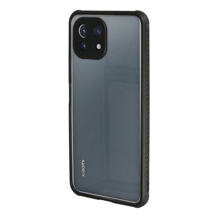 Xiaomi Mi 11 Lite Kılıf Miami Şeffaf Silikon - Siyah