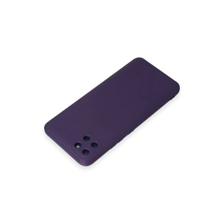 Realme C11 Kılıf Nano İçi Kadife Silikon - Mor