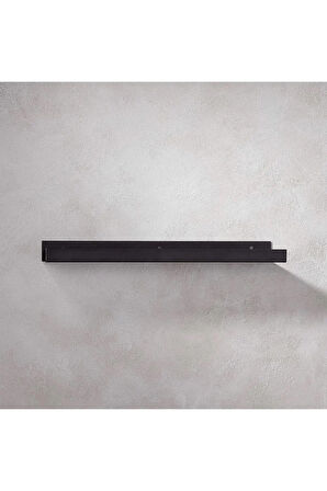 Duvar Raf ( Siyah 30cm x 10cm)