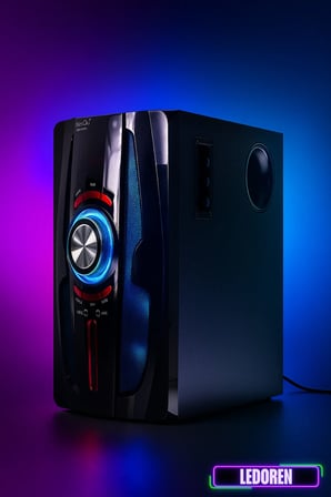 M-M560GC Subwoofer 2+1 Ses Sistemi Bluetooth Music D.J USB SD Kart FM Radyo