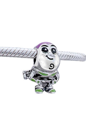 Oyuncak Hikayesi Buzz Lightyear Charm |925 Ayar Gümüş