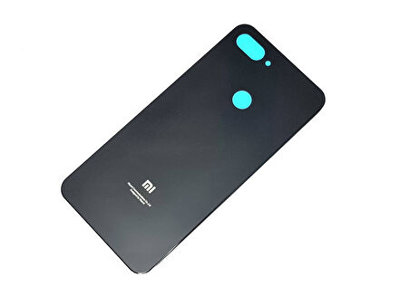 Tkgz Xiaomi Mi 8 Lite Arka Kapak Batarya Pil Kapağı (CAM+B-7000) SİYAH