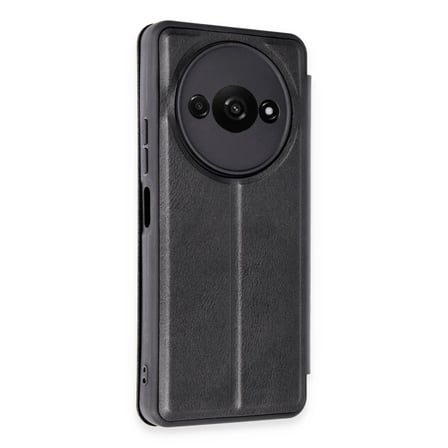 Xiaomi Redmi A3 4G Kılıf Flip Cover - Siyah