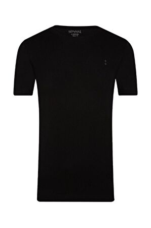 Süvari Bisiklet Yaka Regular Fit Turuncu Tişört