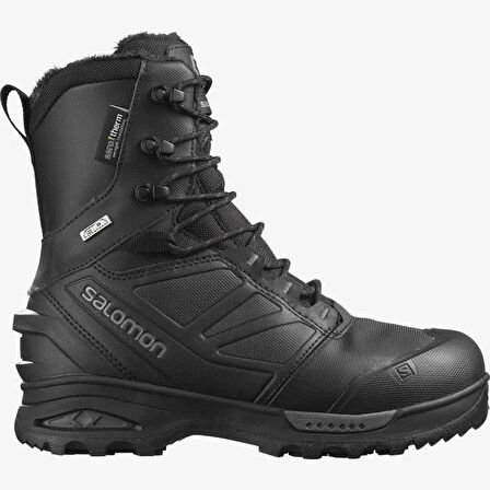 Salomon L40472700 Bağcıklı Tekstil Erkek Kar Botu