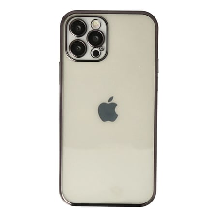 Apple İphone 12 Pro Max Kılıf Razer Lensli Silikon - Siyah