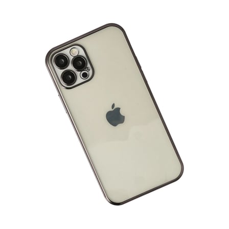 Apple İphone 12 Pro Max Kılıf Razer Lensli Silikon - Siyah