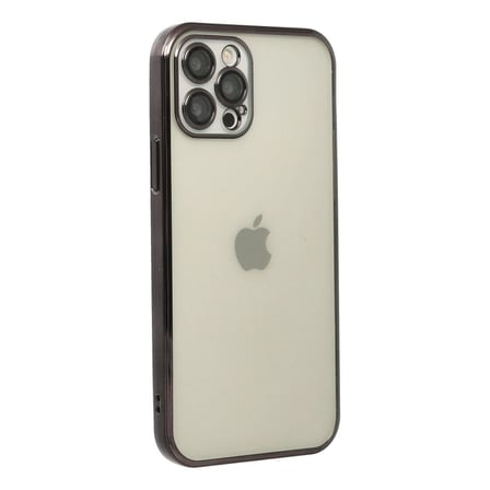 Apple İphone 12 Pro Max Kılıf Razer Lensli Silikon - Siyah