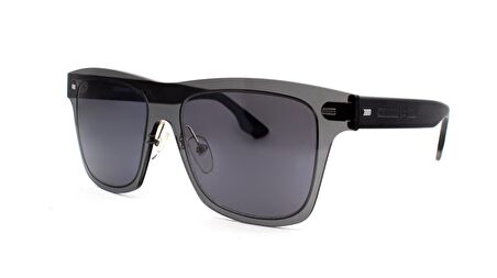 ALEXANDER MCQUEEN  MQ0008S 001 54  Unisex FÜME Köşeli Çerçeve Güneş Gözlüğü