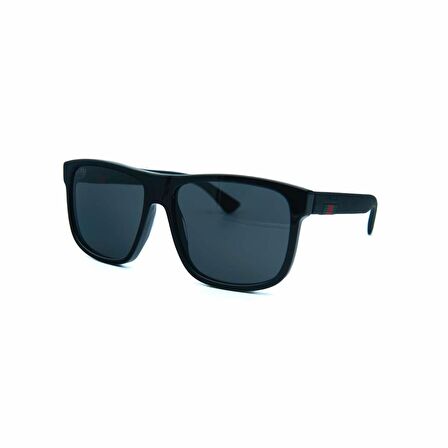 Gucci Gg 0010s 001 58 Unisex Kare Füme Kemik Güneş Gözlüğü