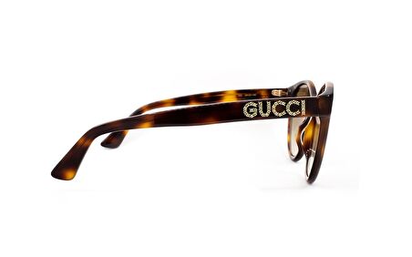 GUCCI  GG0419S 003 54  Unisex KAHVE Çekik Çerçeve Güneş Gözlüğü