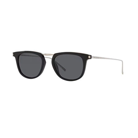 Saint Laurent SL 753 001 50 Unisex Yuvarlak Siyah Kombine Güneş Gözlüğü