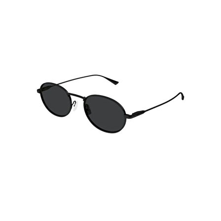 Saint Laurent SL 799 001 52 Kadın Oval Siyah Metal Güneş Gözlüğü