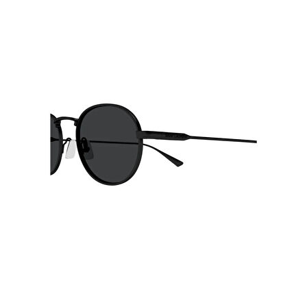 Saint Laurent SL 799 001 52 Kadın Oval Siyah Metal Güneş Gözlüğü