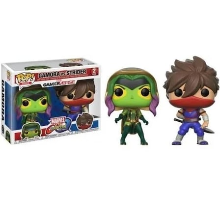 Funko POP 2-Pack Capcom vs. Marvel Gamora vs Strider