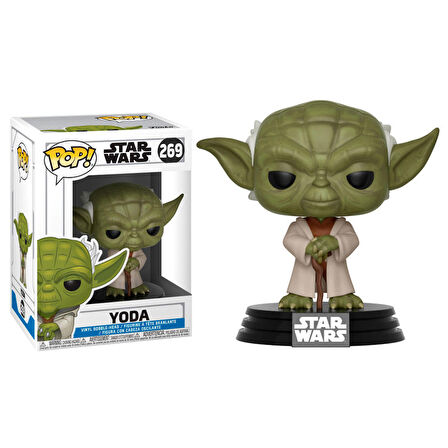Funko Pop Bobble Star Wars Clone Wars Yoda Figür 31799
