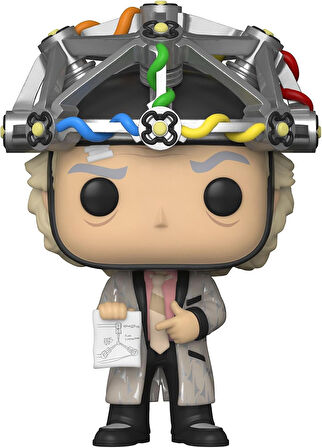 Pop Movies Back To The Future Doc With Helmet Figürü
