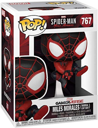 Funko POP- Games: Miles Morales- Miles (Bodega Cat Suit)