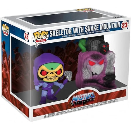 Funko POP Town Masters Of The Universe Snake Mountain w/Skeletor