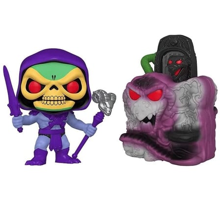 Funko POP Town Masters Of The Universe Snake Mountain w/Skeletor