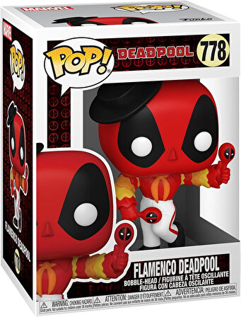 Pop Figür Marvel: Deadpool 30th- Flamenco Deadpool