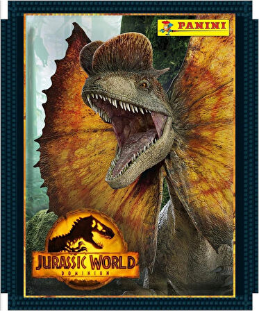 Jurassic World Dominion Sticker Collection - 1 Kutu (36 Paket=144 sticker+36 Kart)