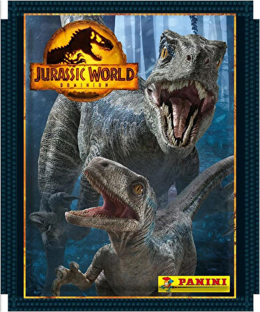 Jurassic World Dominion Sticker Collection - 1 Kutu (36 Paket=144 sticker+36 Kart)